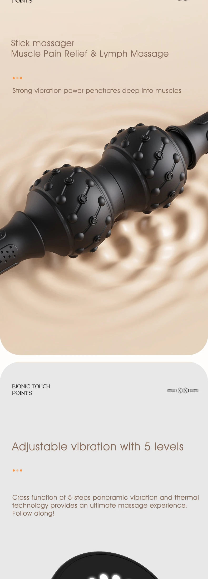 TheraRoller™ – Heated & Vibrating Foam Roller